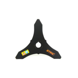 LÂMINA DE 3 PONTAS FACAS STIHL 4119-713-4100 300MM DM300 PARA ROCADEIRA FS160/220/290/300/350/380/460