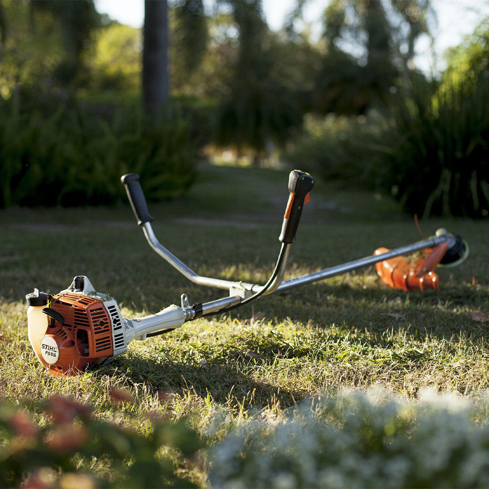 FS55 ROCADEIRA STIHL 4140-200-0442 2 TEMPOS 27.2CC COM LAMINA 2 PONTAS GSB230-2 - Imagem 2