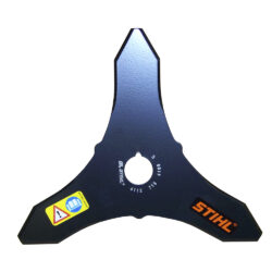LÂMINA DE 3 FACAS STIHL 4112-713-4100 250MM PARA ROCADEIRA KA85R/120R/KM85R/FR220/FS80/85/120/131