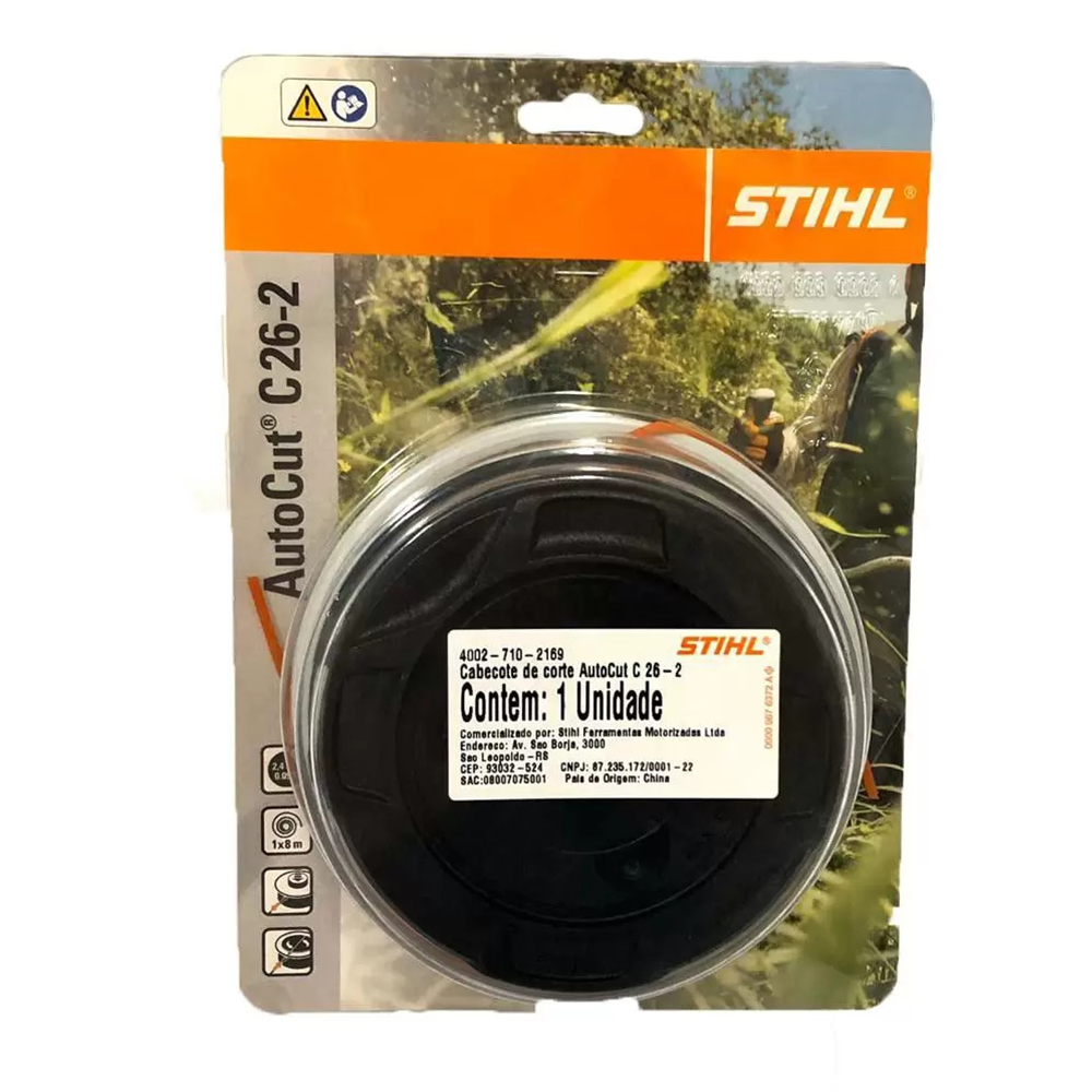 CABECOTE DE CORTE AUTOCUT C 26-2 STIHL 4002-710-2169 PARA KA85R/KM55R/85R/FR85/220/E65/FS55/80/85/106/108/120/130/250 - Imagem 3