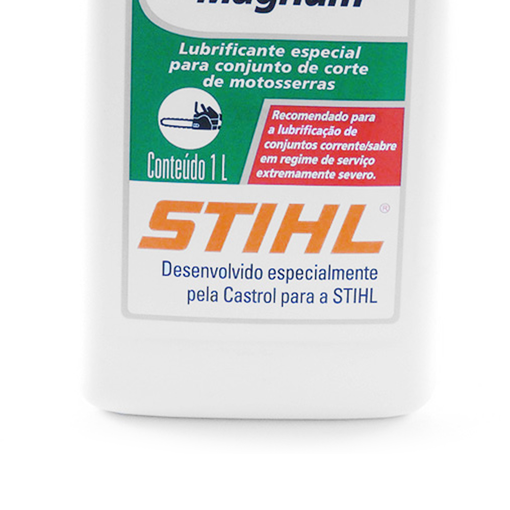 ÓLEO LUBRIFICANTE PARA CORRENTE MOTOSSERRA STIHL 7030-516-0000 MAGNUM 1L - Imagem 4