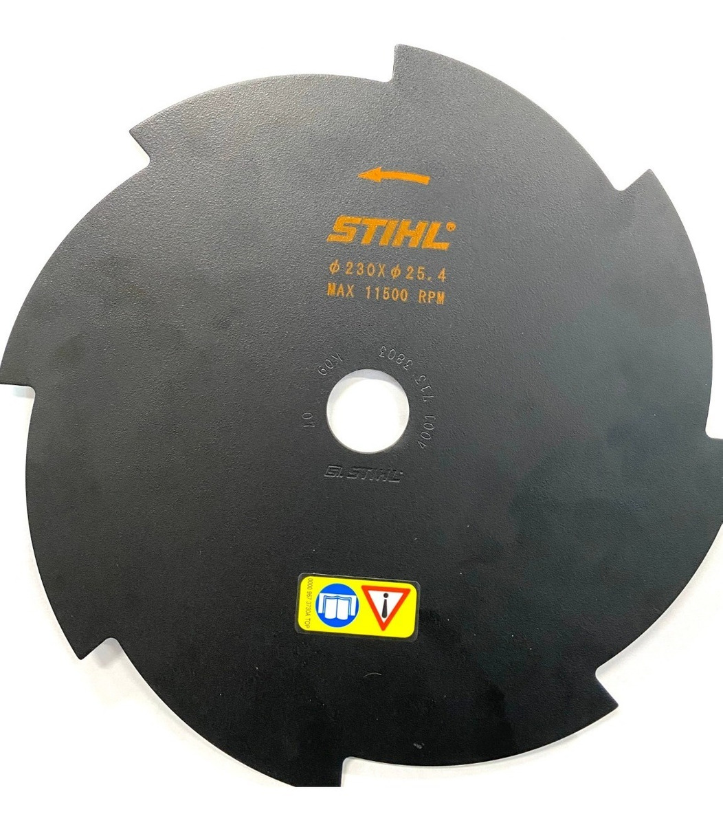 LAMINA 8 PONTAS GSB230-8 PARA ROCADEIRA STIHL 4001-713-3803 KA85R/120R/KM85R/FR220/FS55/80/85/120/131 - Imagem 2