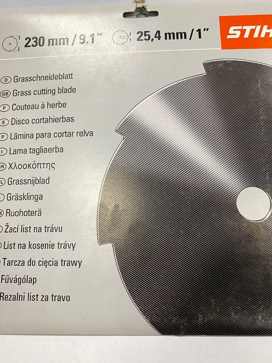 LAMINA 8 PONTAS GSB230-8 PARA ROCADEIRA STIHL 4001-713-3803 KA85R/120R/KM85R/FR220/FS55/80/85/120/131 - Imagem 6
