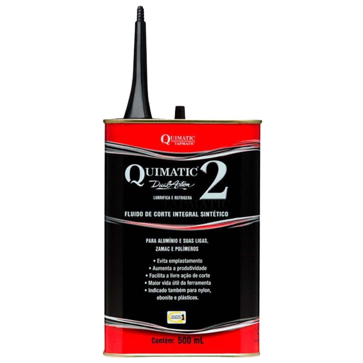 FLUIDO DE CORTE PARA ALUMINIO TIPO2 QUIMATIC TAPMATIC AG1 - 500ML - Imagem 3