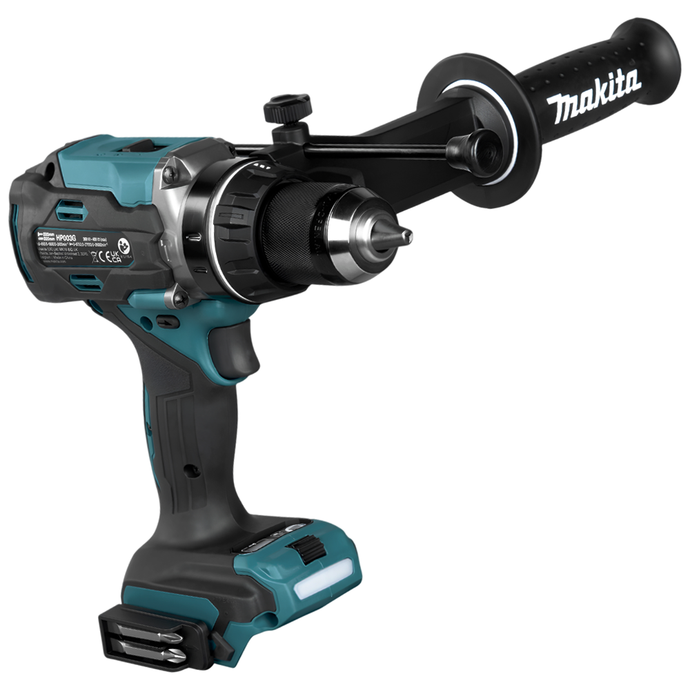 PARAFUSADEIRA/FURADEIRA DE IMPACTO A BATERIA 40V XGT MAKITA HP003GZ 180NM - SOMENTE A MAQUINA - Imagem 2