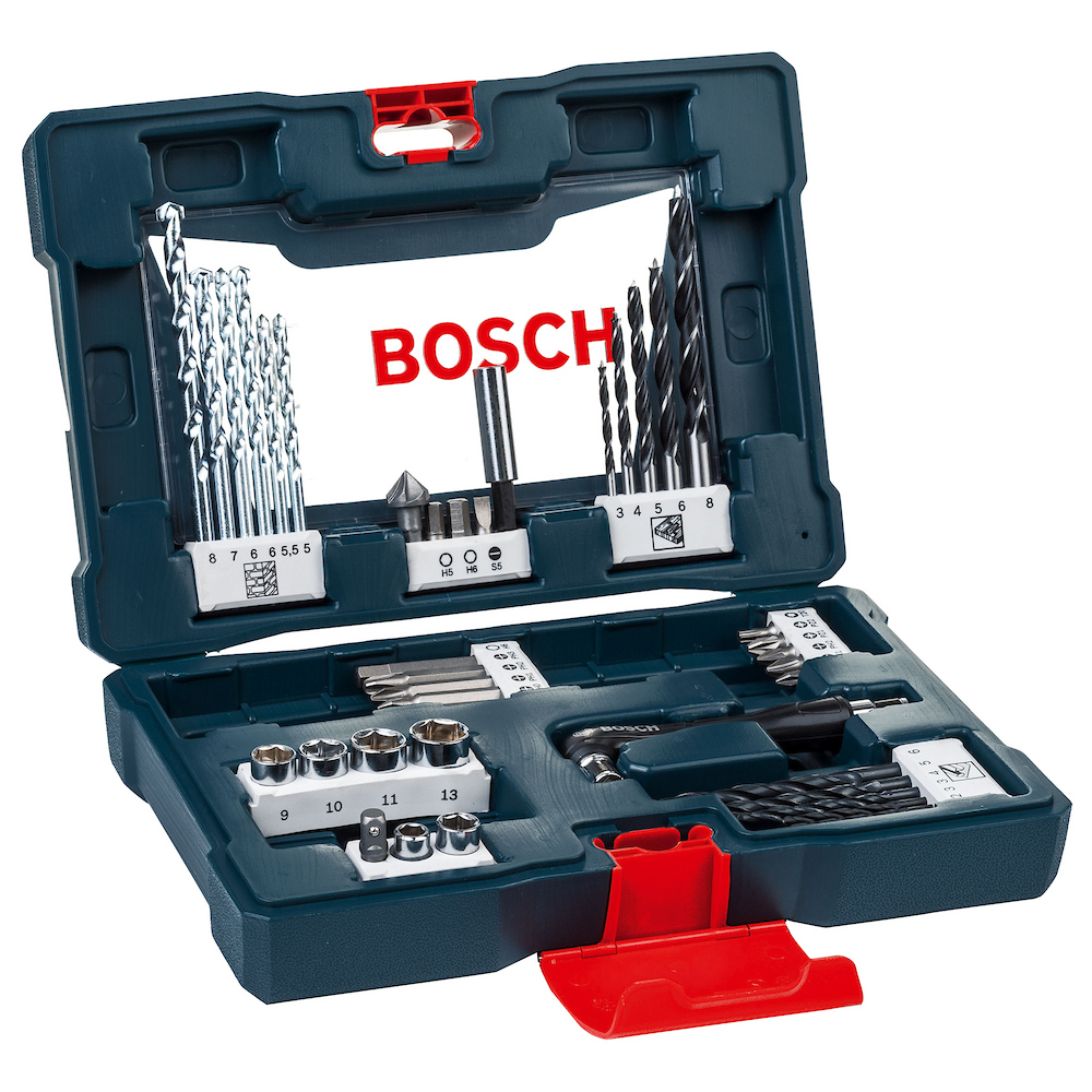 MALA KIT DE ACESSORIOS BOSCH 2607017396 V-LINE COM 41 PEÇAS - Imagem 2