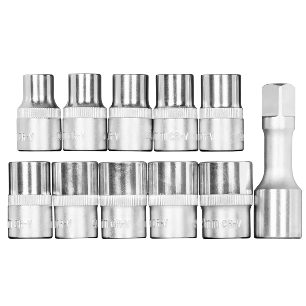 JOGO DE CHAVE DE CATRACA 1/2" COM 12PCS 10-19MM + EXTENSOR GEDORE RED 3300030 R69008012 - Imagem 4