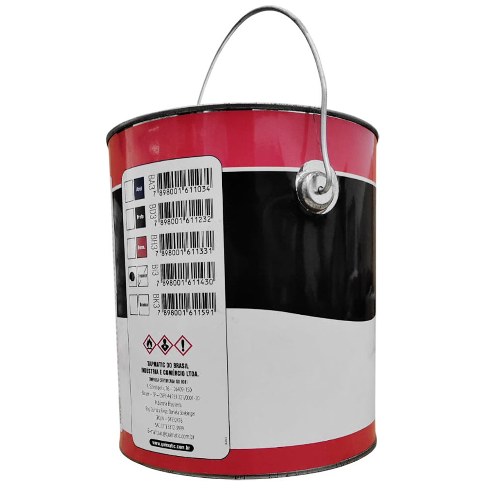 FITA ISOLANTE LÍQUIDA INCOLOR 3.6L QUIMATIC TAPMATIC BI3 - Imagem 3