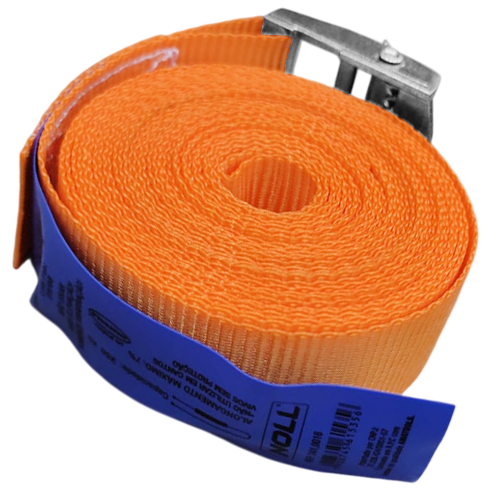 CINTA PARA AMARRAÇÃO DE CARGA COM PRESILHA NOLL 241,0016 250KG X 4.5 METROS - Imagem 3