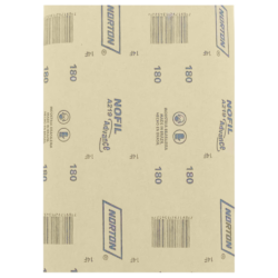 FOLHA DE LIXA NOFIL NORTON 66261199777 A219 GRÃO 180