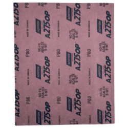 FOLHA DE LIXA NOFIL NORTON 05539534932 A275 CHAMPAGNE GRÃO 80