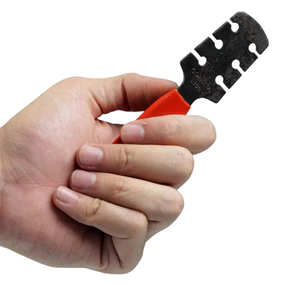 TRAVADEIRA MANUAL 6" SEM FENDA CORNETA 9001900 - Imagem 3