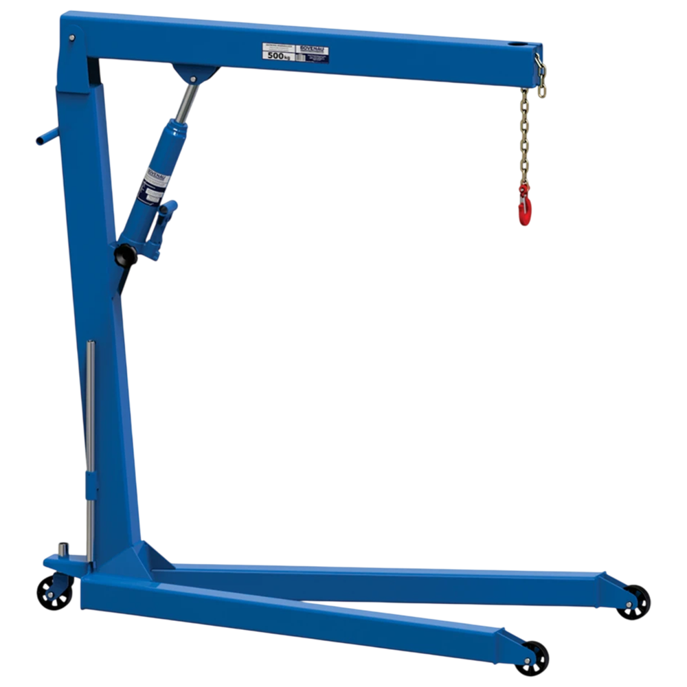 GUINCHO HIDRAULICO GIRAFA 500KG COM RODA DE FERRO BOVENAU G500E