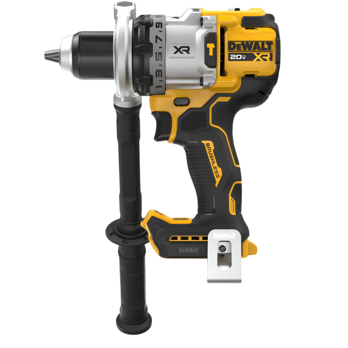 PARAFUSADEIRA/FURADEIRA DE IMPACTO 1/2 A BATERIA 20V 169NM DEWALT DCD1007QQ1TBR - COM 1 BATERIA 4.0AH POWERSTACK, CARREGADOR E TSTAK - Imagem 2