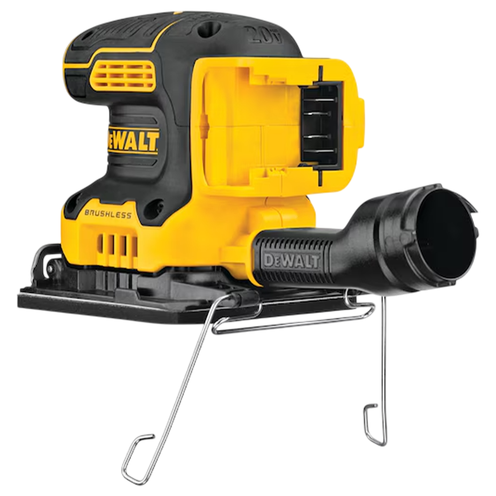 LIXADEIRA ORBITAL DE 1/4" A BATERIA 20V BRUSHLESS DEWALT DCW200B - SOMENTE A MAQUINA - Imagem 3