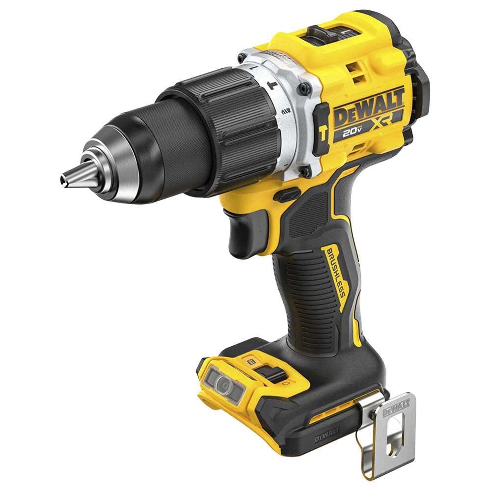 PARAFUSADEIRA/FURADEIRA DE IMPACTO 1/2" A BATERIA 20V BRUSHLESS E-CLUTH DEWALT DCD806D2BR - COM 2 BATERIA 2.0AH,CARREGADOR E BOLSA - Imagem 2