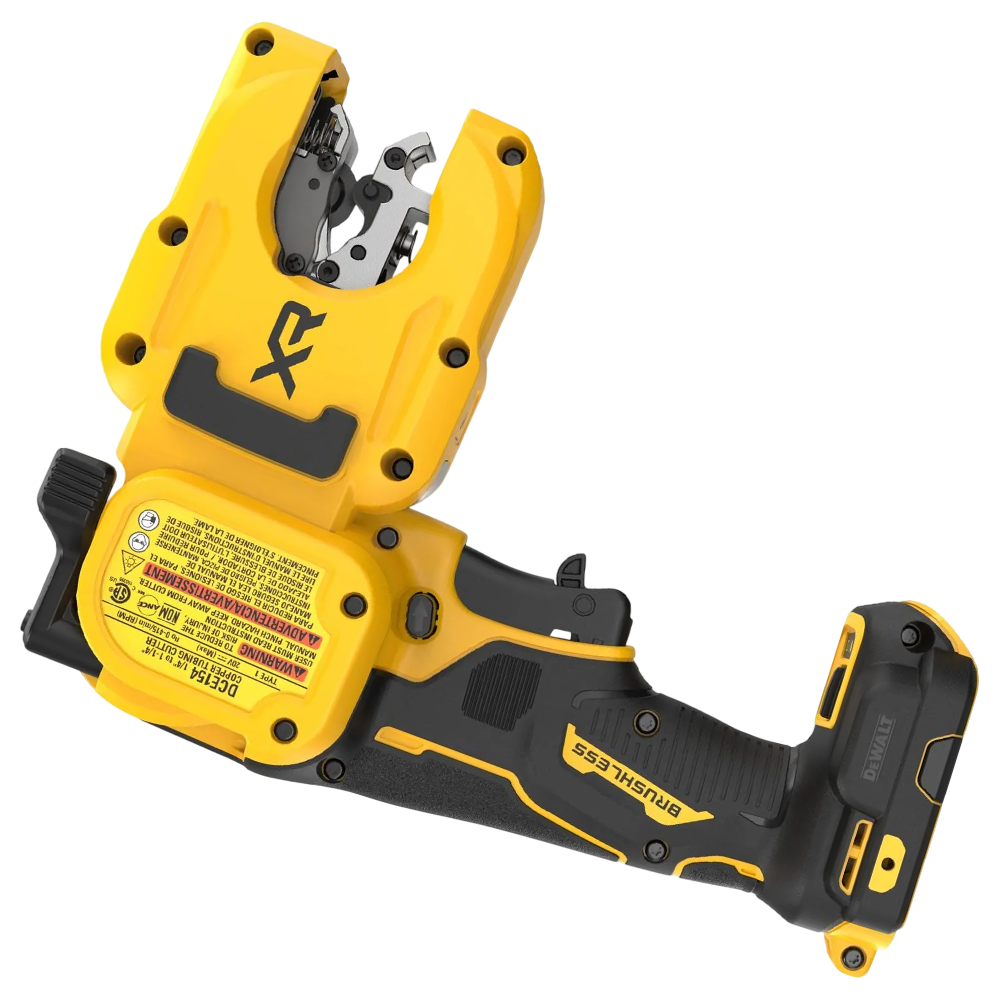 CORTADOR DE TUBOS DE COBRE 1.1/4" (32MM) A BATERIA 20V DEWALT DCE154B - SOMENTE A MAQUINA - Imagem 3