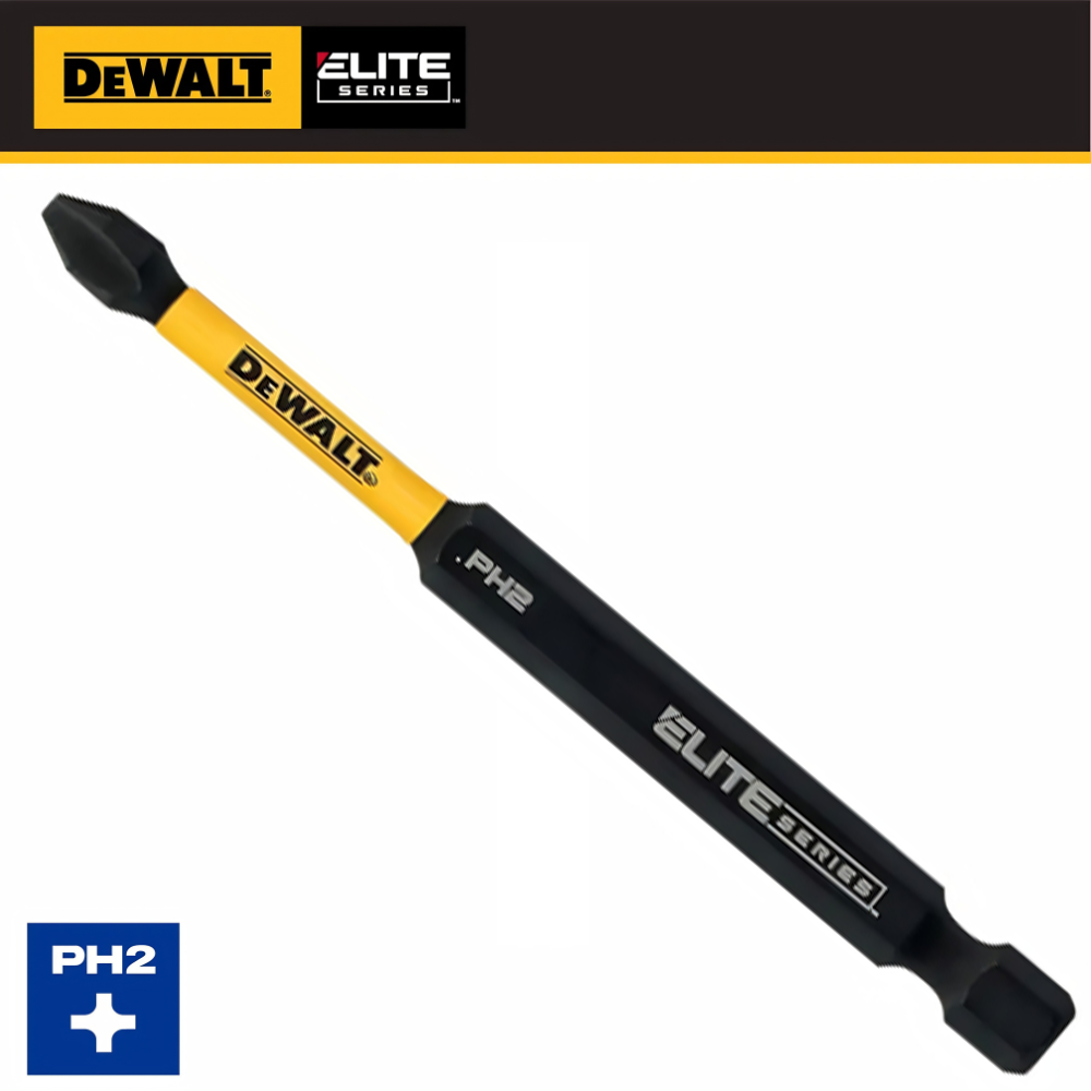 PONTA BITS PHILIPS PH2X6 (PH2X150MM) ELITE SERIES DEWALT DWAFE6PH2IR - Imagem 4