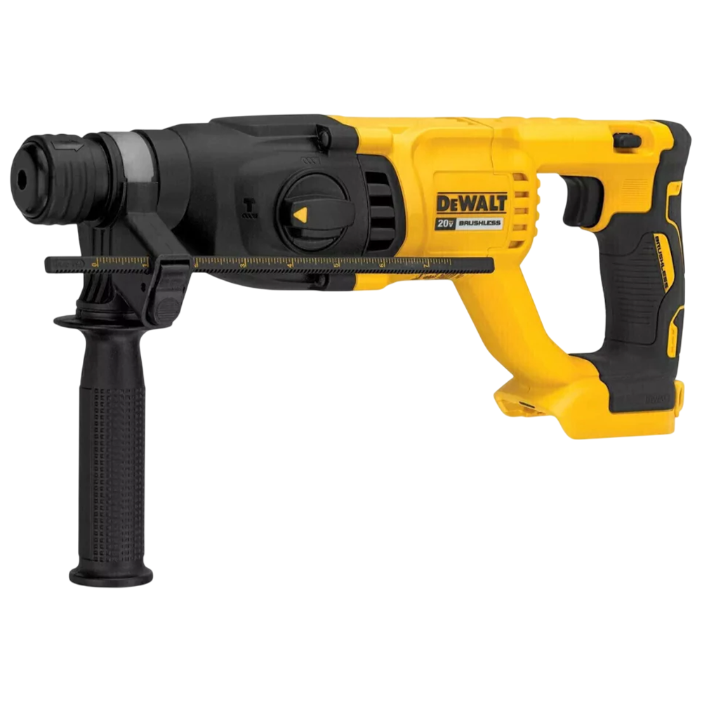 MARTELETE PERFURADOR E ROMPEDOR SDS-PLUS 26MM A BATERIA 20V DEWALT DCH133H2-BR COM 2 BATERIA POWERSTACK 5.0AH, CARREGADOR BIVOLT, BOLSA - Imagem 2