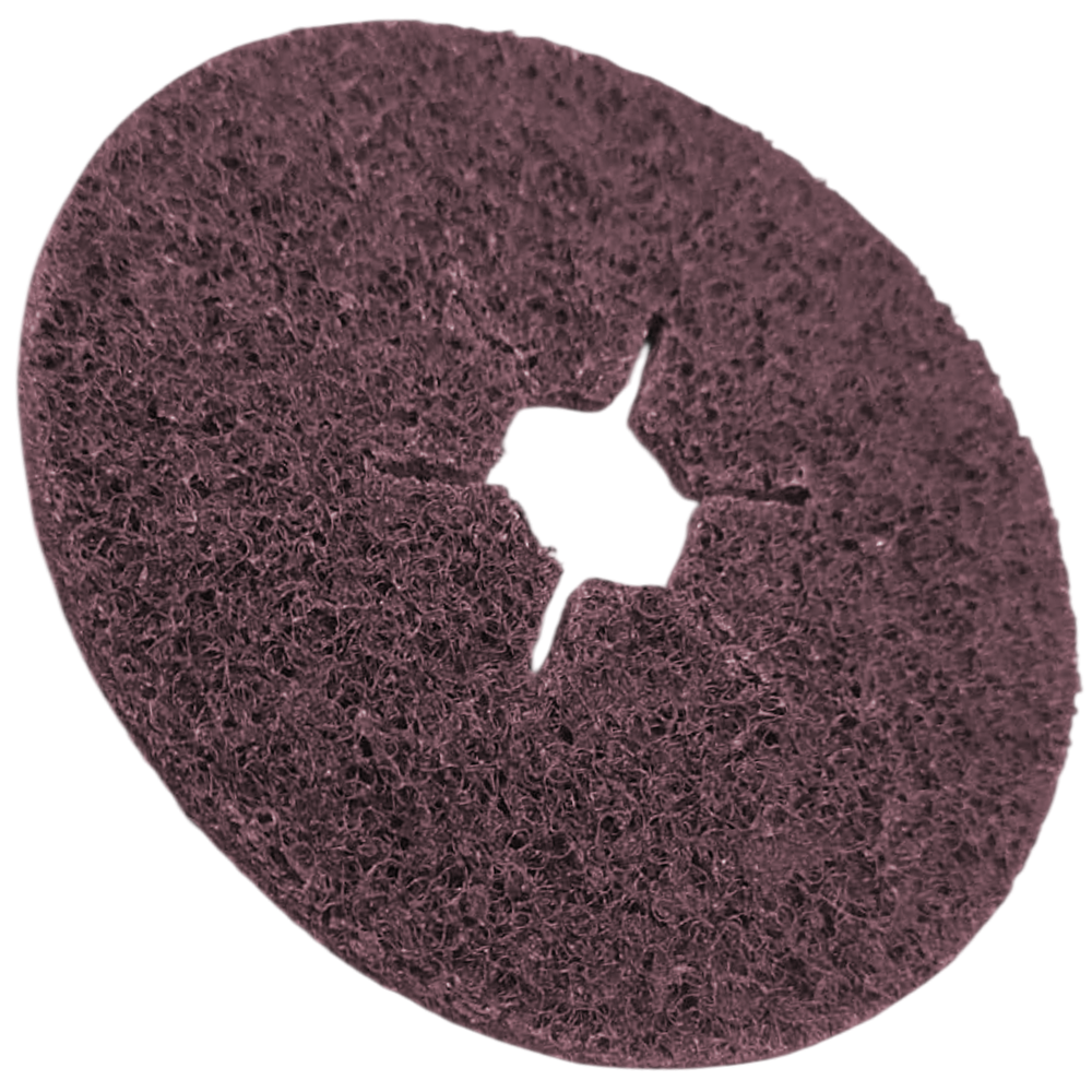 DISCO MANTA ABRASIVA 115MMX22,2MM MEDIO (VERMELHO) DISFLEX 39005 - Imagem 3