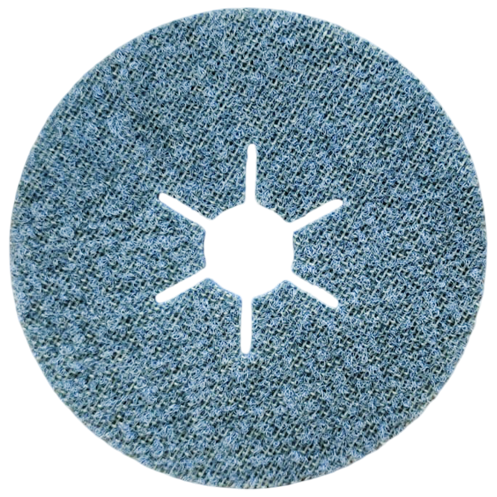 DISCO MANTA ABRASIVA 115MMX22,2MM FINO (AZUL) DISFLEX 39004 - Imagem 2