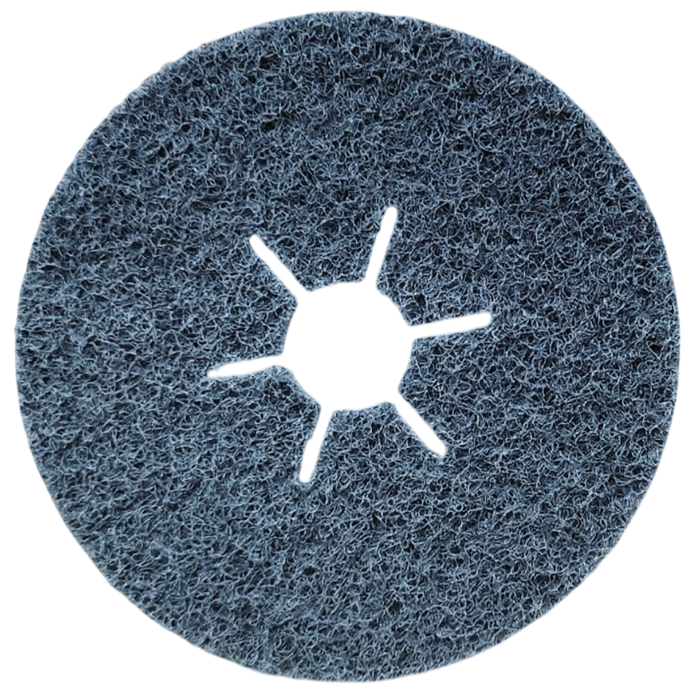 DISCO MANTA ABRASIVA 115MMX22,2MM FINO (AZUL) DISFLEX 39004