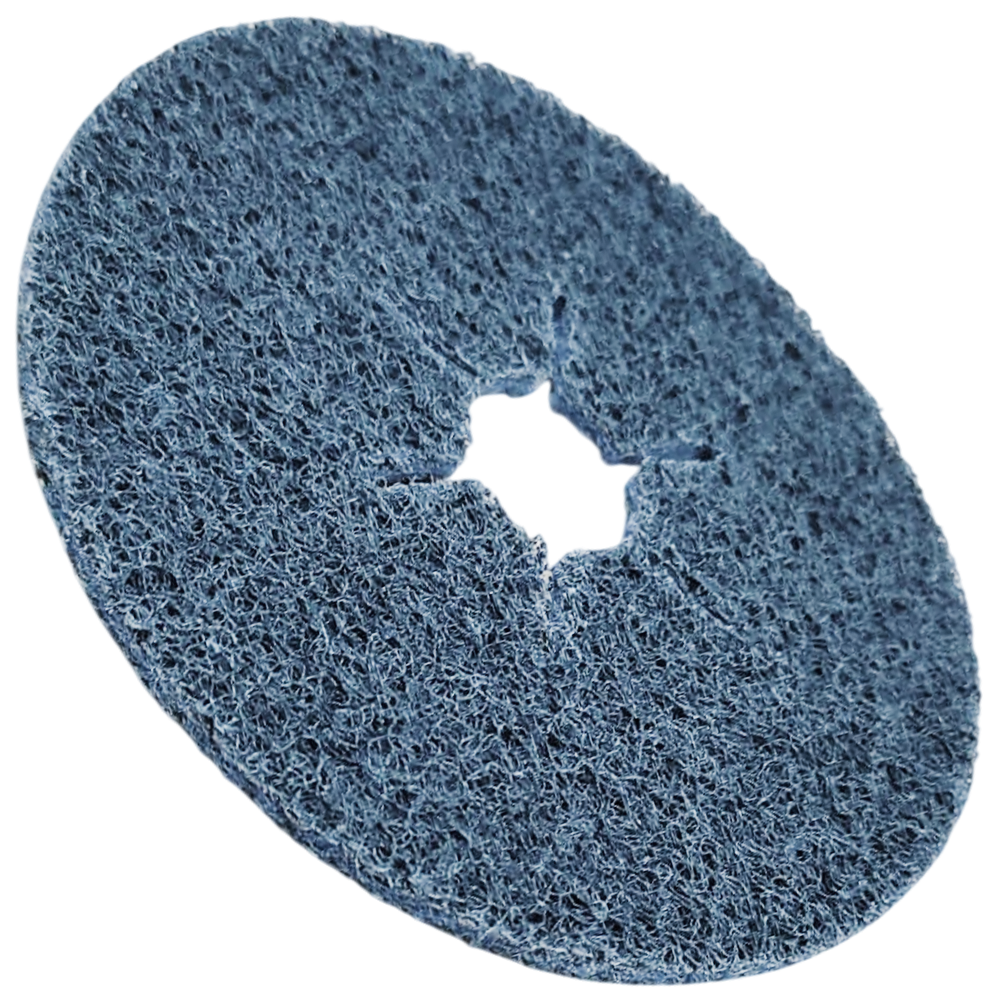 DISCO MANTA ABRASIVA 115MMX22,2MM FINO (AZUL) DISFLEX 39004 - Imagem 3