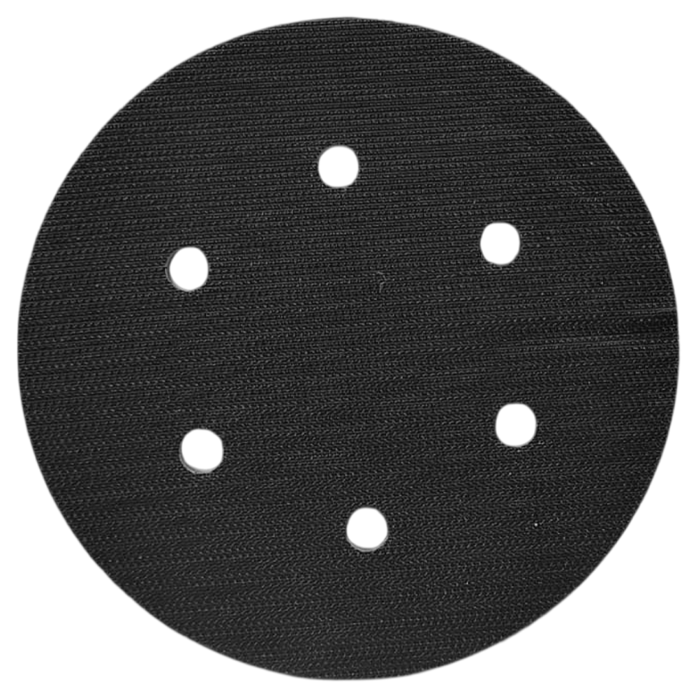 BASE COM VELCRO COM FURO 6" PARA ROQUITE ROTO ORBITAL PNEUMATICA - DISFLEX 30004 - Imagem 3