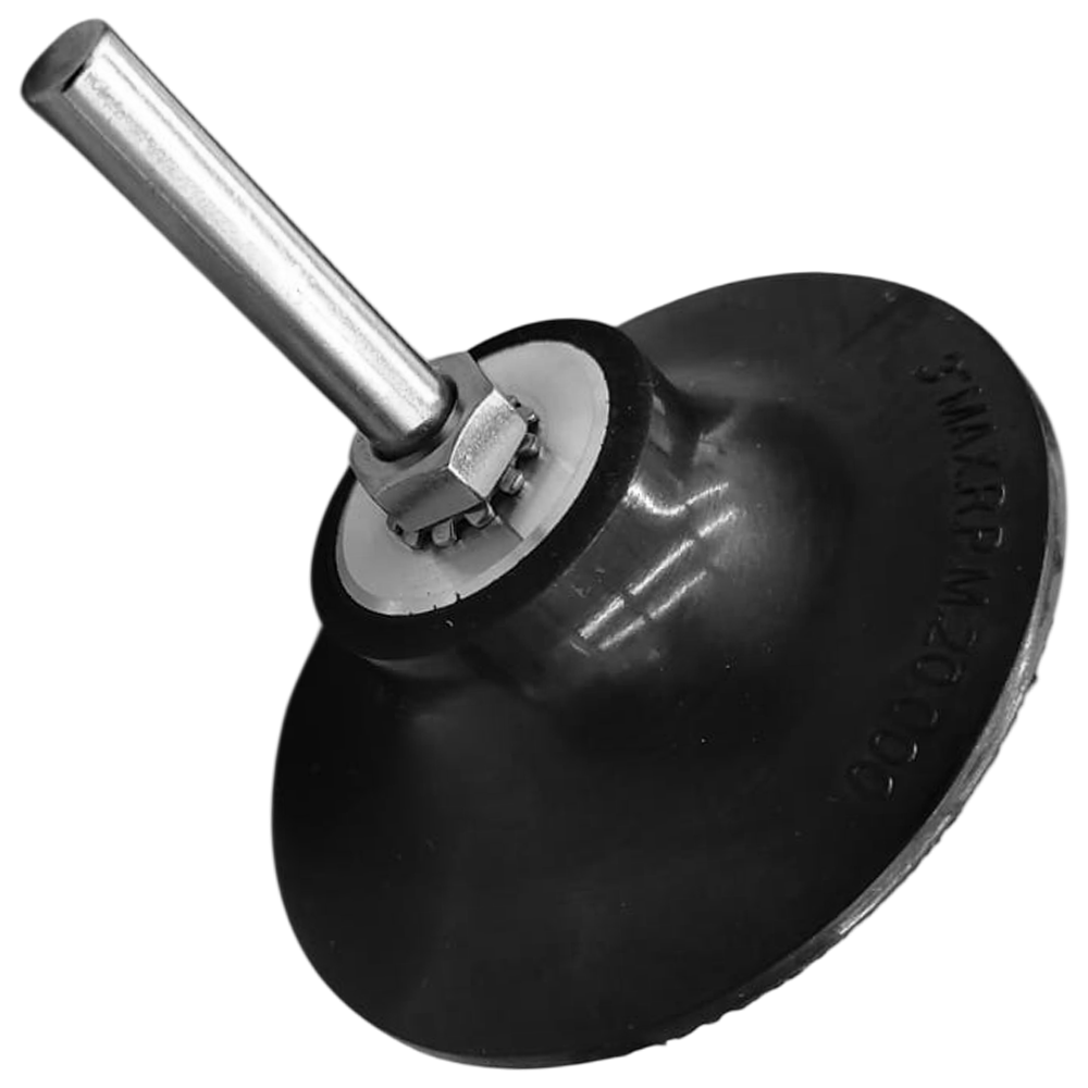 SUPORTE BASE DE DISCO LIXA QUICK LOCK 3" (76MM) ROLOC DISFLEX 22008 - Imagem 2