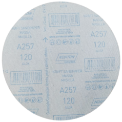 DISCO DE LIXA COM VELCRO 230MM A257 NORTON 77696068005 G120