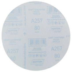 DISCO DE LIXA COM VELCRO 230MM A257 NORTON 77696067986 G80