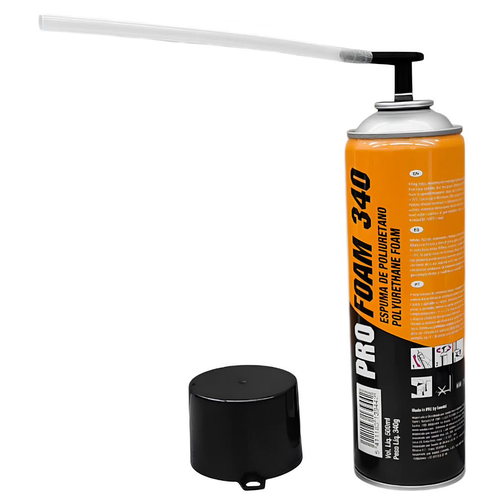 ESPUMA EXPANSIVA POLIURETANO 500ML/340G SOUDAL 131606 PRO FOAM 340 - Imagem 3