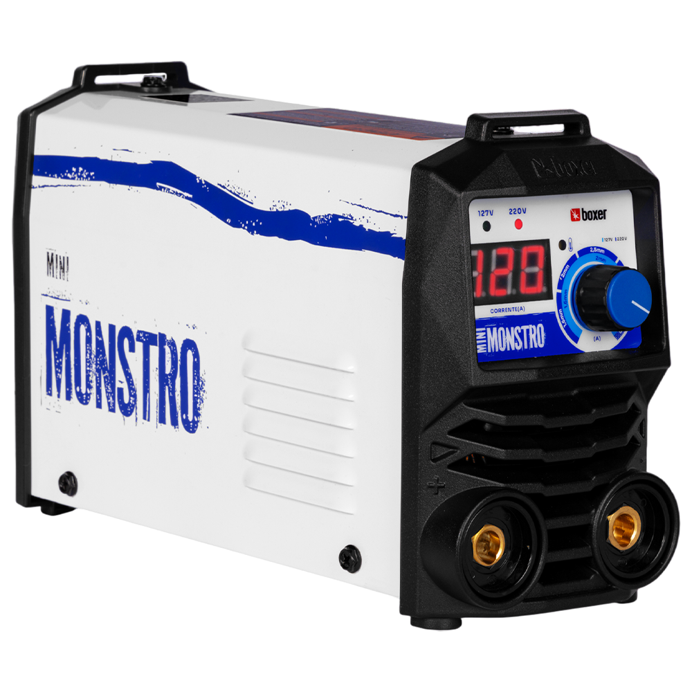 MINI MONSTRO INVERSORA DE SOLDA 120A BIVOLT BOXER 99304 - Imagem 4