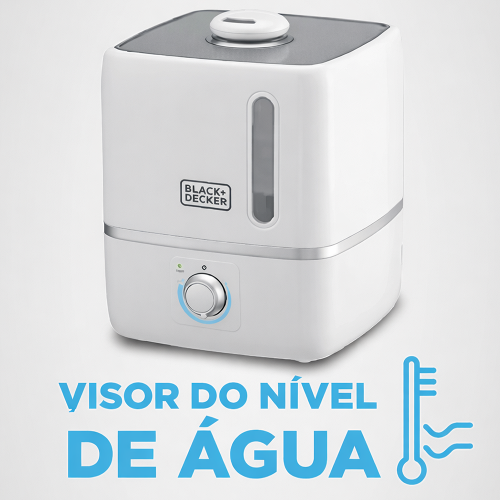 UMIDIFICADOR DE AR BLACK&DECKER AIR1000BR BRANCO BIVOLT - Imagem 3