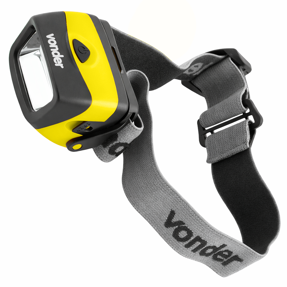 LANTERNA DE CABECA COB LED A PILHA(3xAAA) 120 LUMENS VONDER 8075120000 LCV120 - Imagem 2