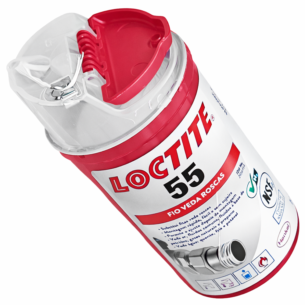 FIO VEDA ROSCAS LOCTITE 2134526 55 - ROLO COM 160M - Imagem 4