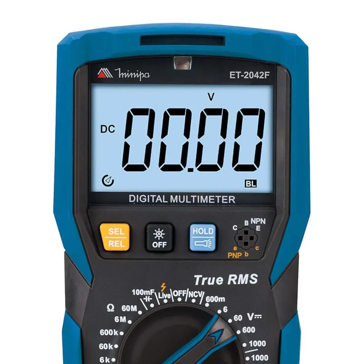 MULTIMETRO DIGITAL TRUE RMS CATIII 600V MINIPA ET-2042F - Imagem 2