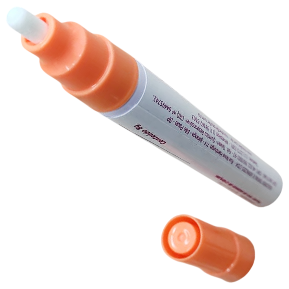 MARCADOR INDUSTRIAL TIPO CANETA RISCO MARKER LARANJA RISCOFER 1345/300 - Imagem 3