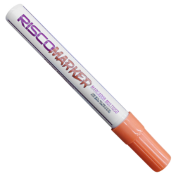 MARCADOR INDUSTRIAL TIPO CANETA RISCO MARKER LARANJA RISCOFER 1345/300