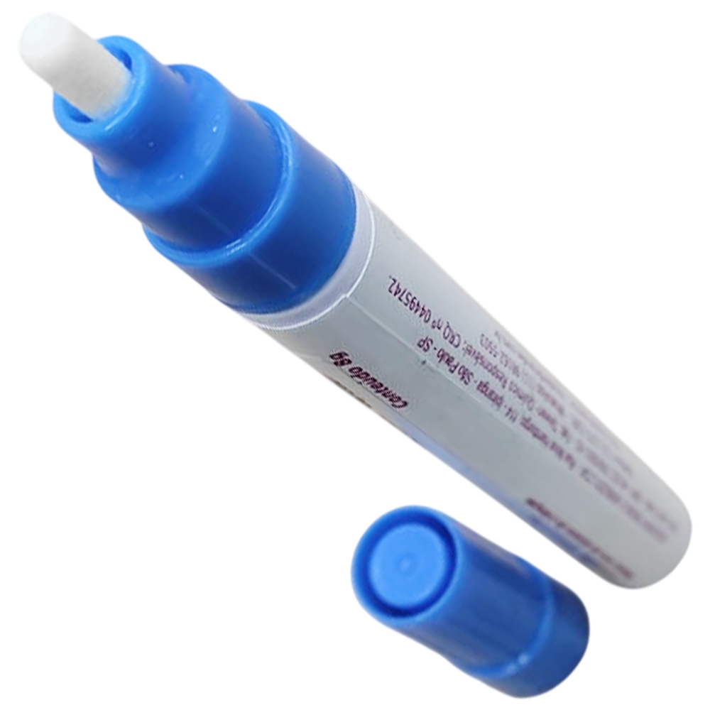 MARCADOR INDUSTRIAL TIPO CANETA RISCO MARKER AZUL RISCOFER 1345/400 - Imagem 3