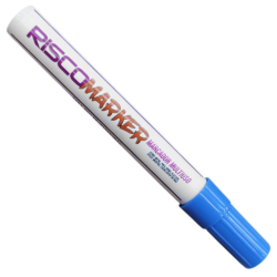 MARCADOR INDUSTRIAL TIPO CANETA RISCO MARKER AZUL RISCOFER 1345/400