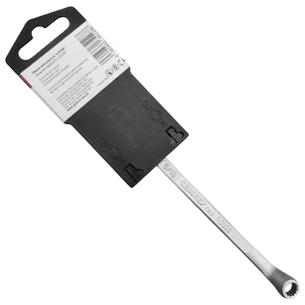 CHAVE ESTRELA GEDORE RED 3365128 R01191620 1/4X5/16 - Imagem 2
