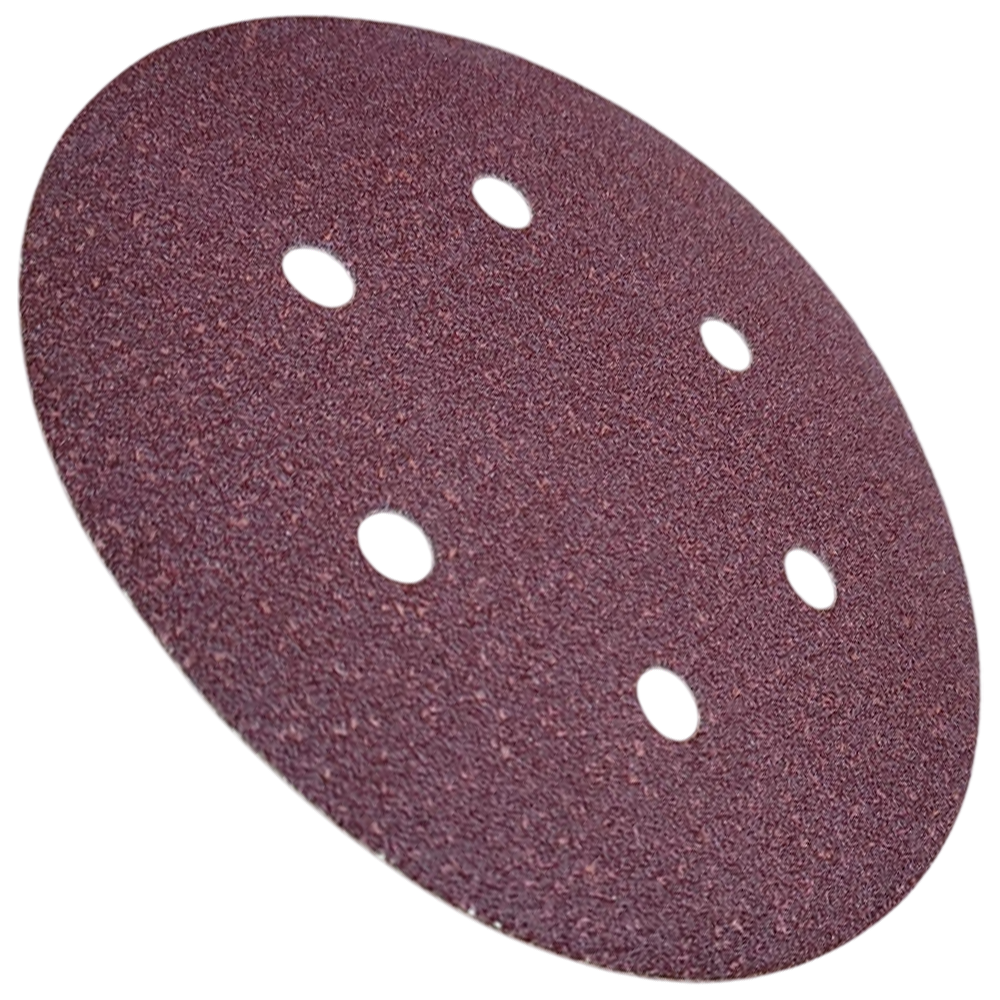 DISCO DE LIXA COM VELCRO 150MM (6") ROQUITE PS22K GLS3 KLINGSPOR 86634 G60 - VERMELHA - Imagem 4