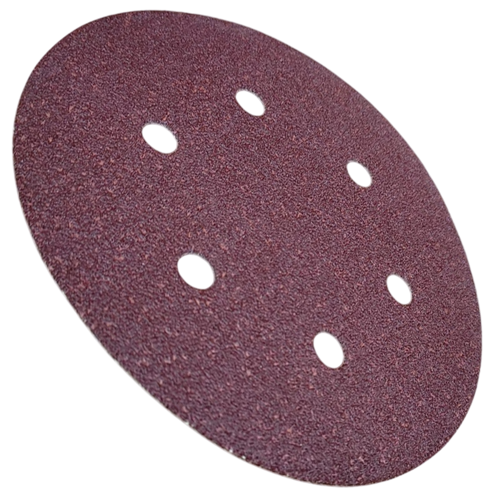DISCO DE LIXA COM VELCRO 150MM (6") ROQUITE PS22K GLS3 KLINGSPOR 97072 G100 - VERMELHA - Imagem 4