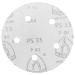DISCO DE LIXA COM VELCRO 125MM (5") ROQUITE PS33 KLINGSPOR 255154 G40