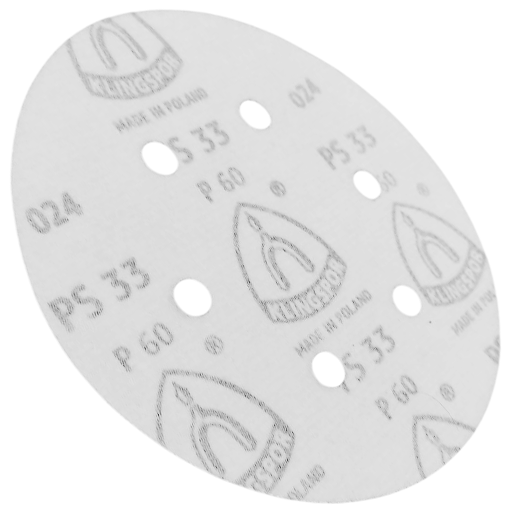 DISCO DE LIXA COM VELCRO 150MM (6") ROQUITE PS33 KLINGSPOR 147124 G60 - Imagem 3