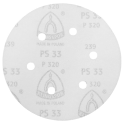 DISCO DE LIXA COM VELCRO 150MM (6") ROQUITE PS33 KLINGSPOR 147126 G320