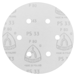 DISCO DE LIXA COM VELCRO 150MM (6") ROQUITE PS33 KLINGSPOR 146946 G80