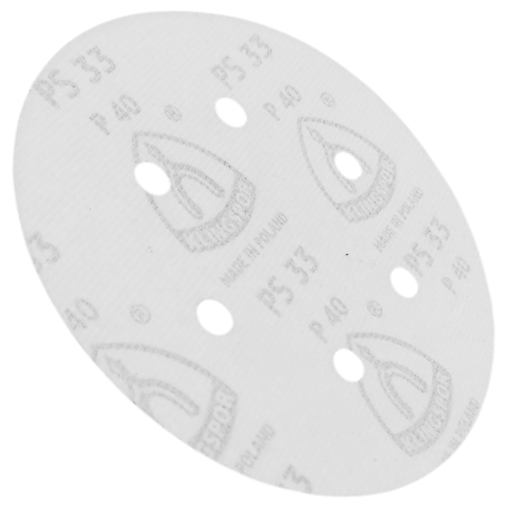 DISCO DE LIXA COM VELCRO 150MM (6") ROQUITE PS33 KLINGSPOR 147647 G40 - Imagem 3