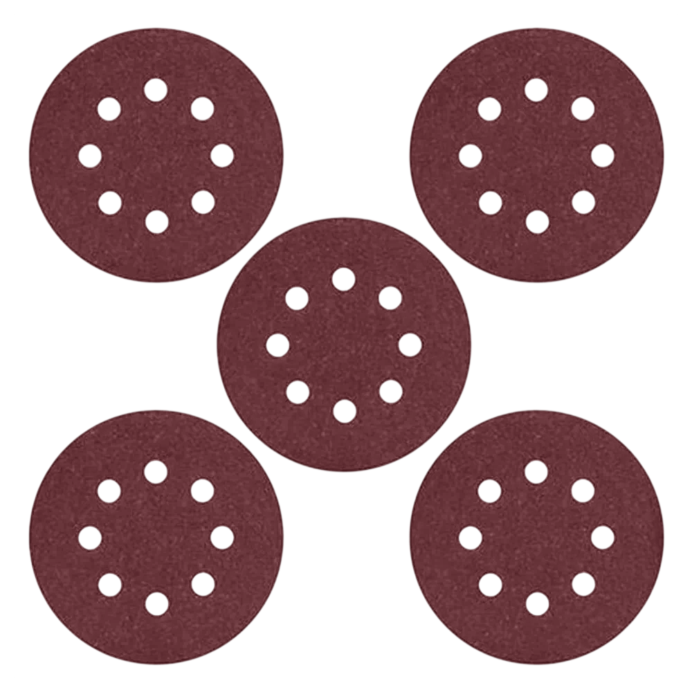 DISCO DE LIXA COM VELCRO 125MM (5") ROQUITE MTX 738049 G80 - COM FURO - Imagem 4